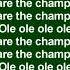 The Fans Olé Olé Olé The Name Of The Game Letra