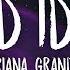 Ariana Grande Bad Idea Lyrics