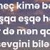 Nəsimi Məmmədov Röya Bilən Olmasın Sözləri Lyrics