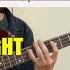 Dua Lipa Dance The Night BASS COVER TABS