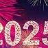 Video MP4 Colorful Fireworks With Typography 2025 For New Year Celebration Night View