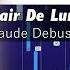 How To Play Clair De Lune By Claude Debussy On Piano