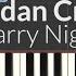 Starry Night Jordan Critz EASY Piano Tutorial