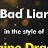 Imagine Dragons Bad Liar Karaoke Version From Zoom Karaoke