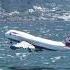 Hard Landing Boeing 747 At Gibraltar Airport Shorts