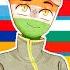 Countryhumans In 50 Languages NEW