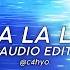 La La La Naughty Boy Ft Sam Smith Edit Audio