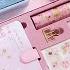 Notebook Stationery Set Review Cute Diary With Washi Tape Golden Binder Clip And Stickers Shorts