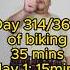 Day 314 365 Of Biking 35 Mins Per Day Twomoredollars 2MD TMD Fyp Biking Fitnesss