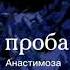 Проси пробачення Анастимоза текст проси пробачення я так здивуюсь безглузда мить