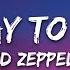 Led Zeppelin Stairway To Heaven Lyrics