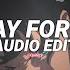 Pray For Me The Weeknd Kendrick Lamar Edit Audio