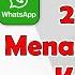 Cara Terbaru Menambahkan Nomor Kontak WhatsApp Di Android