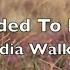 I Have Decided To Follow Jesus Lydia Walker Lyric Video Christian Music Playlist Hymns