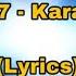 Melo827 Kara Sevda Lyrics By Griefer Bra