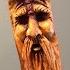 Wood Spirit Carving Old Man Face Using Foredom And Dremel