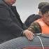 North Korean Leader Kim Inspects Flooded Area On Rubber Boat AFP