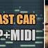 Luke Combs Fast Car MIDI FLP FL Studio Piano Tutorial Cover