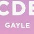 GAYLE Abcdefu Lyrics