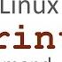 Linux Printenv Command Summary With Examples