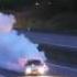 BMW E30 V8 TURBO BURNOUT HIGHWAY