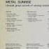 Pierre Arvay Metal Sunrise 1975 Full Album Vinyl Rip Side B