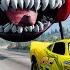 Escape From The Lightning McQueen Head Eater Car VS Lightning McQueen Head Eater BeamNG Drive 2