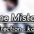 ONE DIRECTION KARAOKE SAME MISTAKES