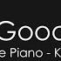 Chris Tomlin Good Good Father Piano Karaoke Key Of A