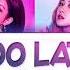 BLACKPINK Jennie Rosé Too Late Official Audio