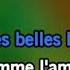 Belles Belles Belles M Pokora Karaoke