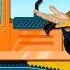 Construction Machines Kids Song Diggers Trucks Backhoe Construction Toys