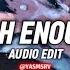 High Enough Audio Edit