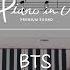 BTS 방탄소년단 봄날 Spring Day Piano Cover Sheet