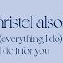 Christel Alsos Everything I Do I Do It For You Lyric Video