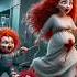 Pregnant Princess And Chucky Doll Disney Princess