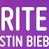 Justin Bieber Favorite Girl Lyrics