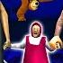 Masha And Bear Vs Granny Chapter Two Funny Horror Animation Vs Aliashraf Full Cartoon