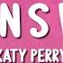 Katy Perry WOMAN S WORLD Lyrics