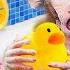 Cute Monkey Baby Bath In The Rainbow Bathtub With Duck Maymun Animals Home Monkey Cartoon Video