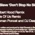 Radio Slave Don T Stop No Sleep Roman Poncet DJ Deep Remix NONPLUS RECORDS