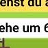 Fragen Und Antworten Morgenroutine Arbeit Und Familie Tägliche Sätze A1 A2