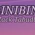 BINIBINI Lyrics Zack Tabudlo Cover By Jerick Ross Tinaza