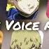 Blue Lock Characters Japanese Voice Actors Seiyuu Same Anime Characters Bluelock Anime