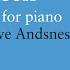 3 Piano Pieces Op 59 No 1 Impromptu Allegro Fluento