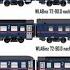 LS Models MW2116 H0 Scale 8 Piece Set NightJet