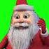 Santa Running Meme Green Screen