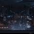 Deep Sleep In This Futuristic City View Cosy Bed And Gentle Thunder For Sleeping 4K