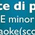 O Cessate Di Piagarmi A Scarlatti E Minor Piano Accompaniment Karaoke Score