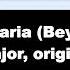 Ave Maria Beyoncé Cover Piano Playback Instrumental Demo Lower Key A Major Original Tempo 70